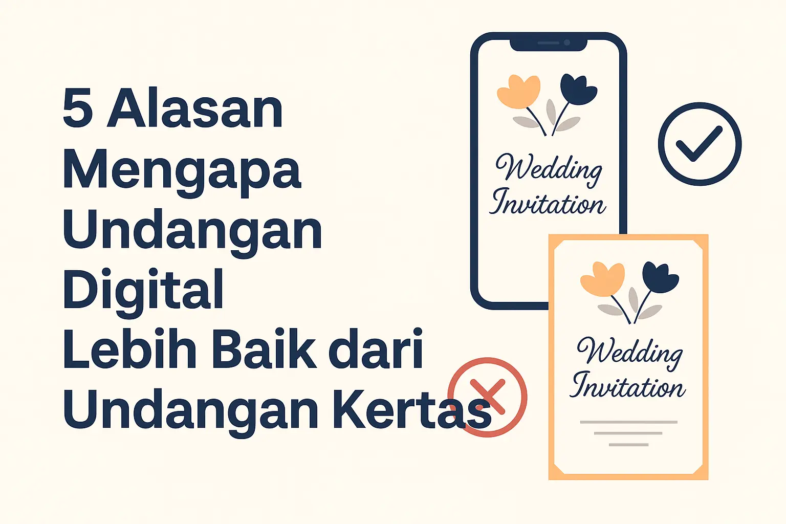 5 Alasan Mengapa Undangan Digital Lebih Baik dari Undangan Kertas